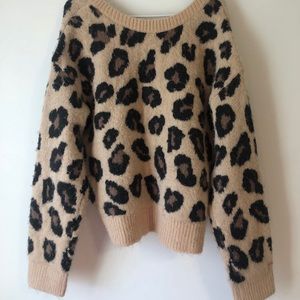 Victoria’s Secret PINK Leopard sweater